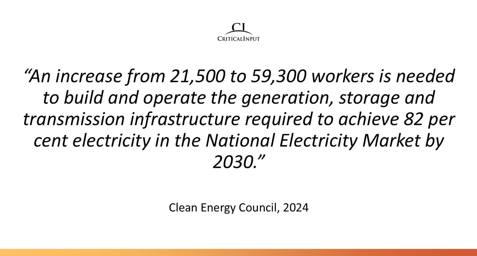 Clean Energy Council findings