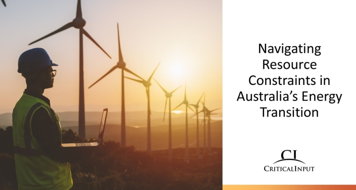 Navigating Resource Constraints in Australia’s Energy Transition